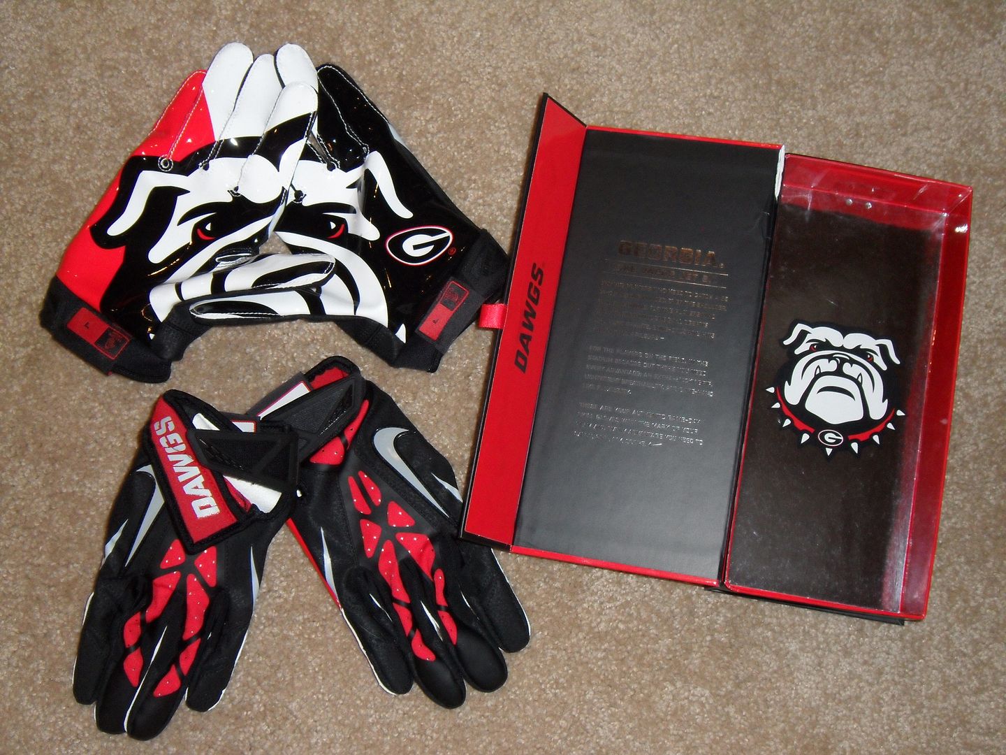 New Nike Vapor Jet 2.0 Football Skill Receiver Gloves NCAA College Team